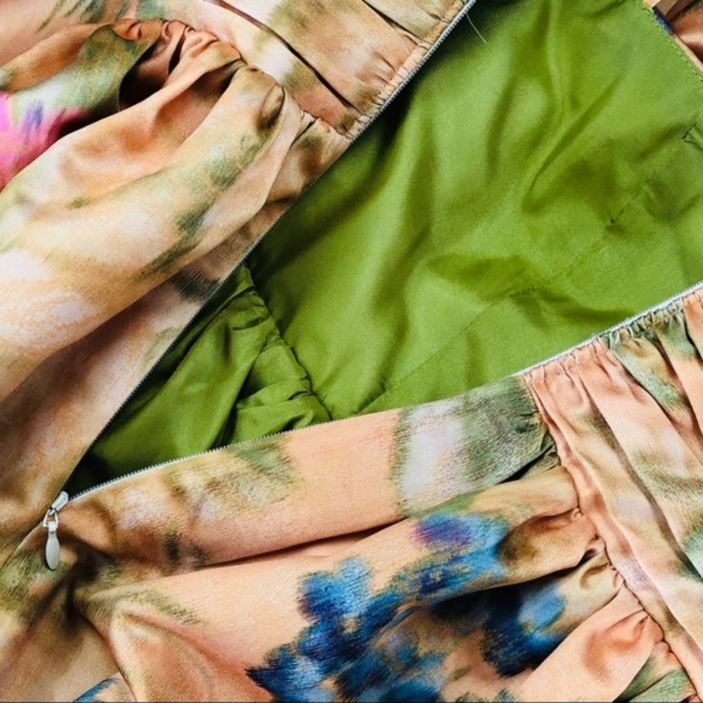 James Coviello Botanica Dress Sz 2 NWT - Picture 4 of 6